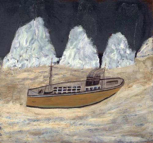 artist-alfred-wallis: Voyage to Labrador, 1936, Alfred Wallis