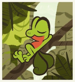 billfrancois:Sleepy Gecko