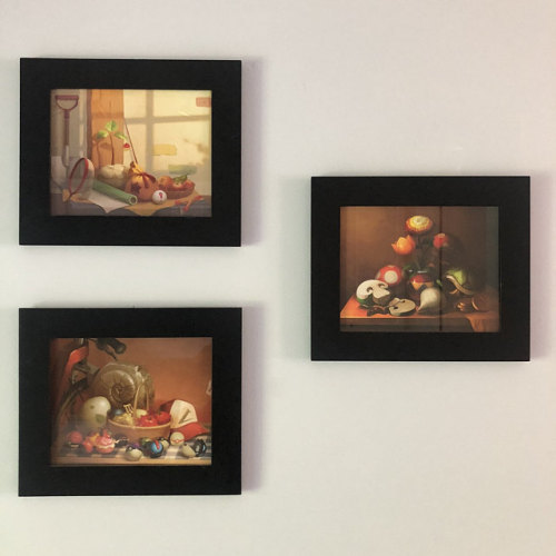 retrogamingblog2: Nintendo Still Life Paintings made by Lizustration