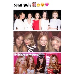 jptrujillooo:  Squad goals 👭🔥😍💖