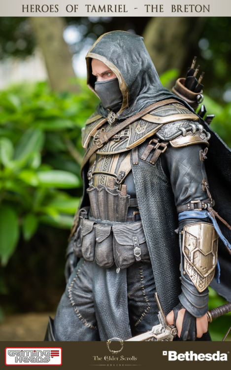 theelderscrollsonline:   Breton Heroes of Tamriel Statue, Regular & Exclusive Editions - Available Now on Gaming Heads and the Bethesda Store! 