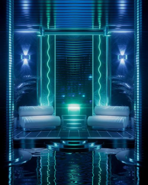 －ＤΞＰＴＨ－#vaporwave #vaporwaveaesthetic #vaporwaveart #aestheticart #interiordesign #synthwave #neon
