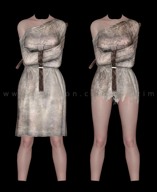 Asylum Clothes from Alice Madness Returns (All Bodyslide) by NiniNini COS, CBBE, UUNP all bodyslide 