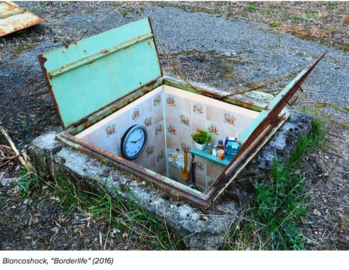 kkunst:  http://www.biancoshock.com/borderlife.html Artikel: Street Artist Plants