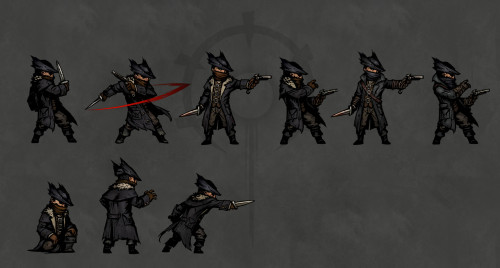 wearepaladin: Darkest Dungeon—Dark Souls Skin MOD by lei wu