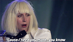  Lady Gaga performing Dope live at #VEVOartRave [x] 