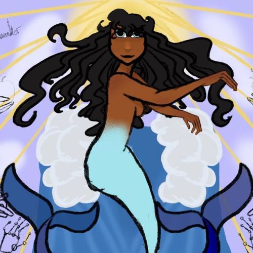 I Knew I Wasnt Gonna Finish This Before #mermay2019 Ended So I Aint Even Mad. I Wanted To Finish With