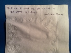 fitnessluvr:  mymodernmet:  Napkin Notes