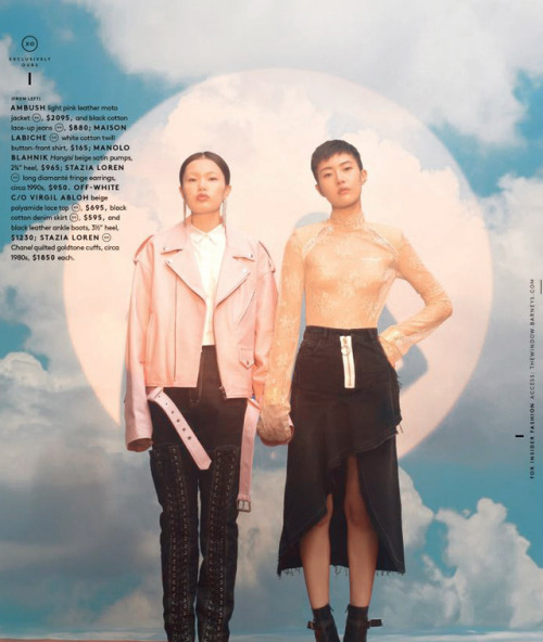 yudu zeng and sohyun jung for barney’s new york