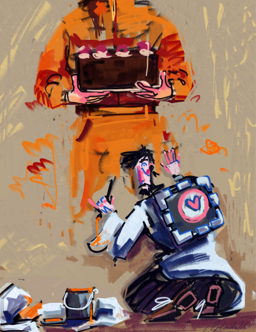 Late Happy 14th Birthday To Portal 2! I'm A Bit Too Lazy To Fix Chell's Arm 
