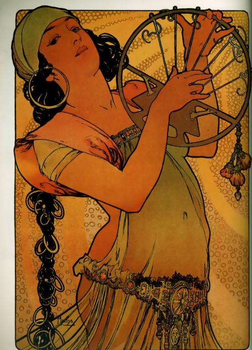 Salome, 1897, Alphonse Mucha