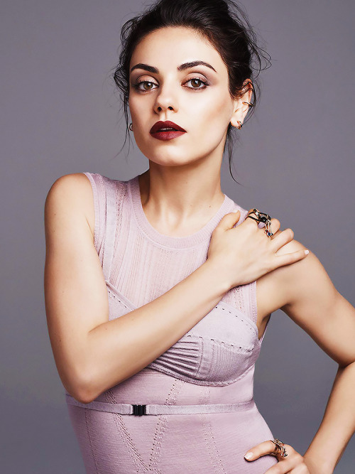 inquisitiveg: Mila Kunis | Glamour (August 2016) Stunning Mila Kunis in Glamour magazine for August 