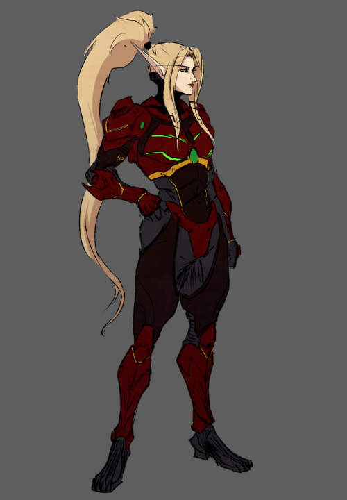 slackergami: Our stabby bae, Valeera Sanguinar