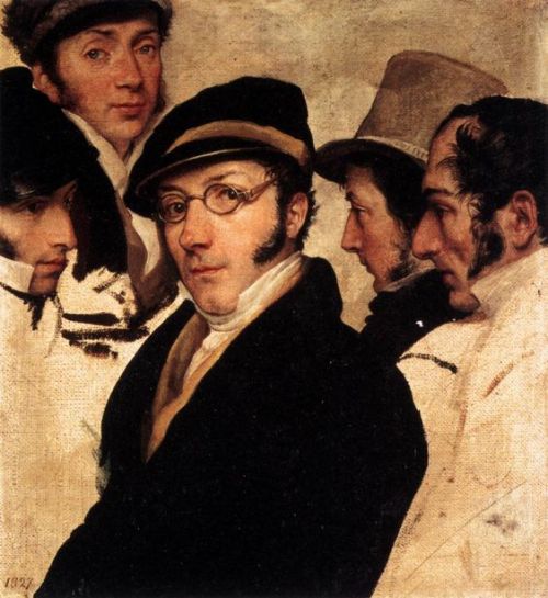 portraituresque:    Francesco Hayez     - Self-Portrait    