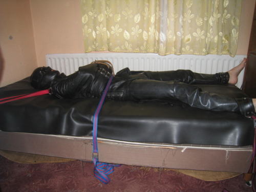 XXX northernleather:A gimp restrained photo