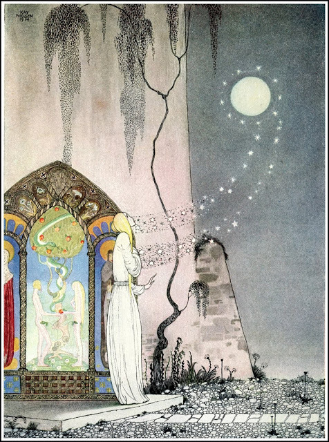 alifeoffairytales:  cizgilimasallar:  East of the Sun and West of the Moon by Kay Nielsen 