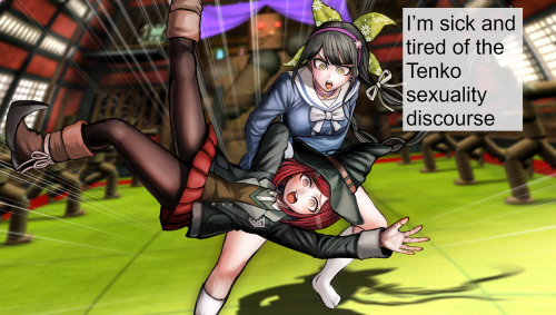 Confession: I’m sick and tired of the Tenko sexuality discourse. Unless the creators confirm a