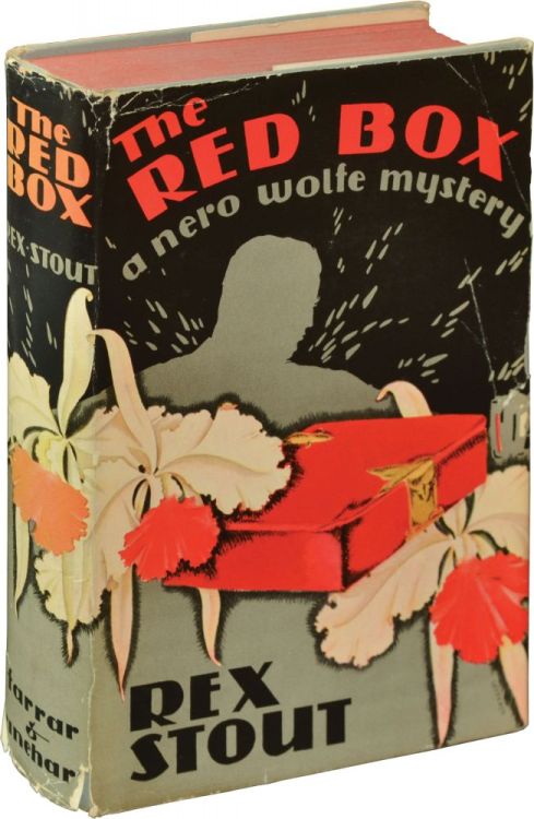The Red Box. Rex Stout. New York: Farrar and Rinehart, 1937. First edition. Original dust jacket.“I 