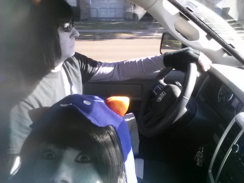 princeyaoibutt: princeyaoibutt: :33 &lt; when did you even learn how to drive you silly face I&r