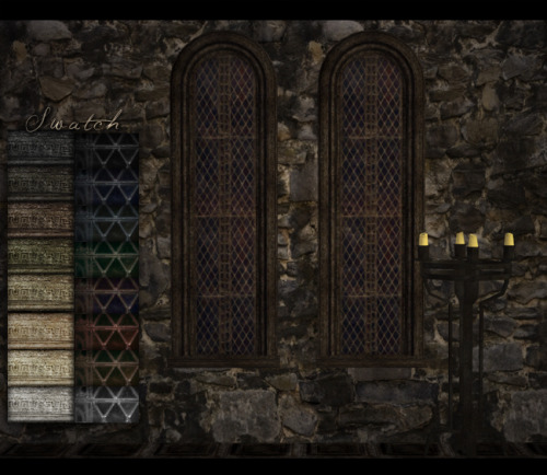 Retextures of Lithium’s Church windows.