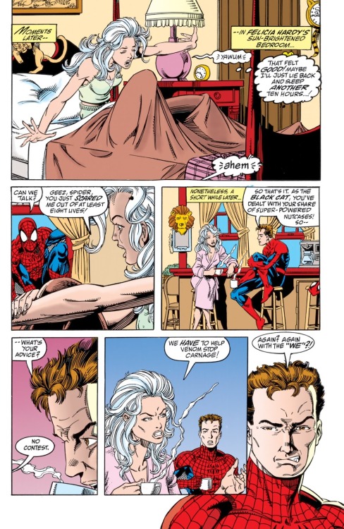 hellzyeahthewebwieldingavenger: No Adj #35 This is from Maximum Carnage and re-reading this I’