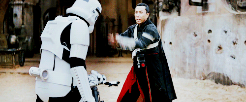 ewock:  Donnie Yen in the new teaser trailer for Rogue One: A Star Wars Story