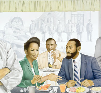 “A creative interpretation of the Greensboro, North Carolina, sit-in of 1960, SERVICE is the f