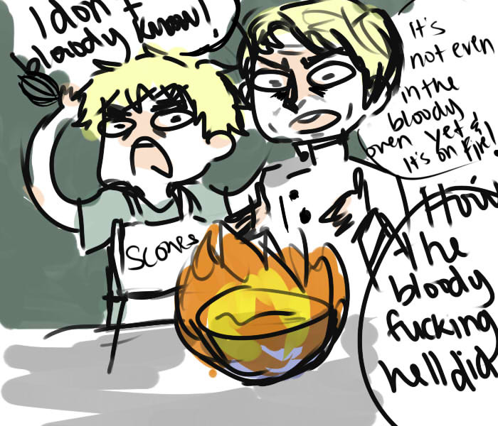 crustastic-nordics:   Gordon Ramsay is ashamed of his own country personification. 