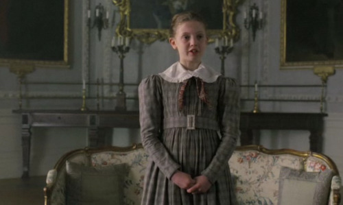bowsmilewink: Amelia Clarkson as “Young Jane Eyre” and Octavie Sennegon (later