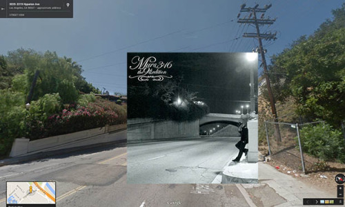 aintralph: yasboogie: Iconic Hip Hop Albums in Google Street View 3 of these are Queens.