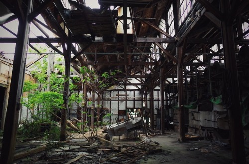 Abandoned “T” Spining mill - BT紡績 2017,日本