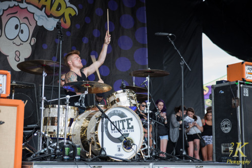 Cute Is What We Aim For - Playing the Vans Warped Tour at Darien Lake (Buffalo, NY) on 7.8.14 Copyri