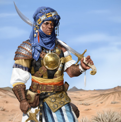 Tuareg Knight by Juyeon Jo