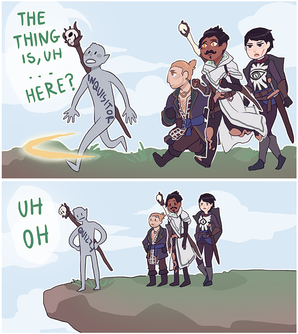 mmthemayoarts:  Everytime I go back to DA:I after a long break I get annoyed by some