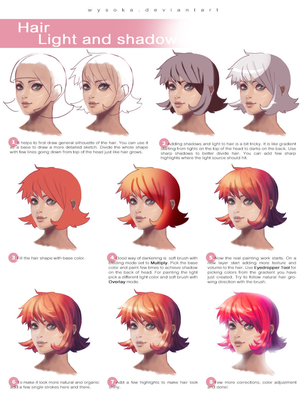 How to Art — How To Draw Hair by wysoka