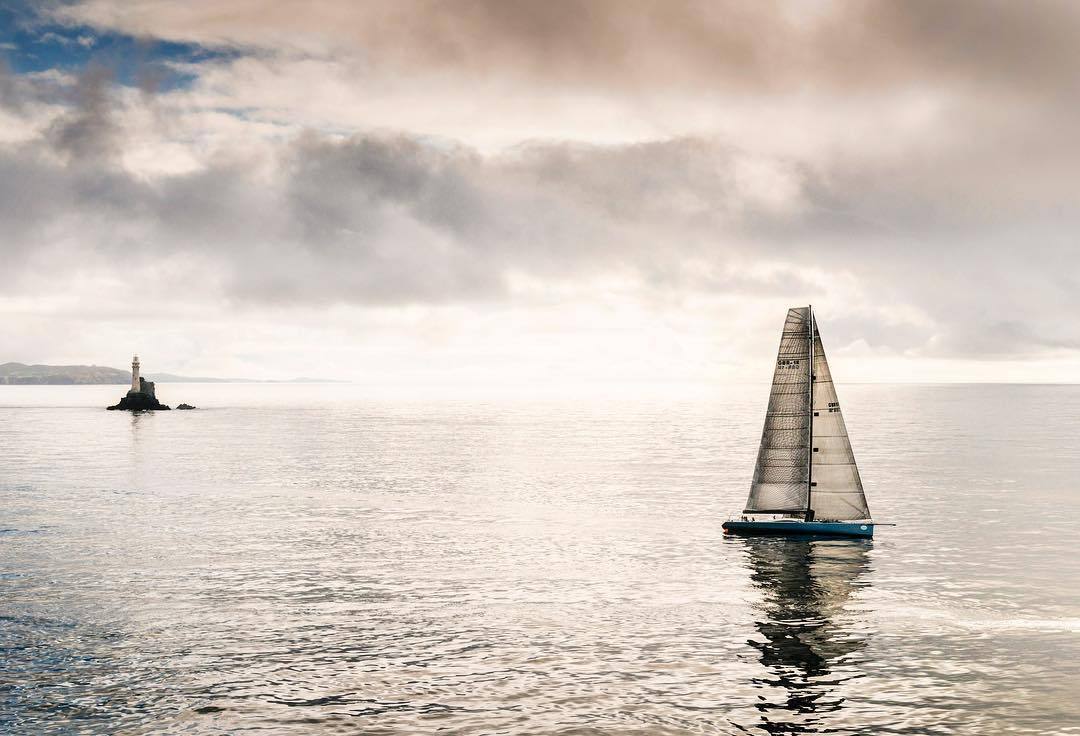 kurtarrigo:  Serene for some, frustrating for others.   #Rolex #Fastnet #race #photooftheday