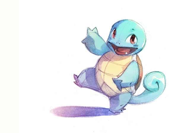 otlgaming:  POKEMON IN WATERCOLORS Nicholas Kole has begun a quest to create all