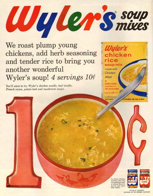 Wyler’s Soup Mix - 1962