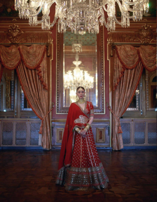 Aditi Rao Hydari in Sabyasachi Couture for Khush Wedding Magazine 2021