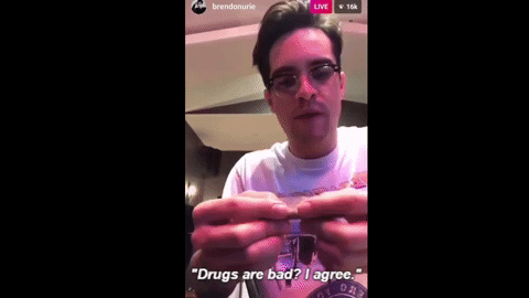 Weed smoke does urie brendon Is Brendon