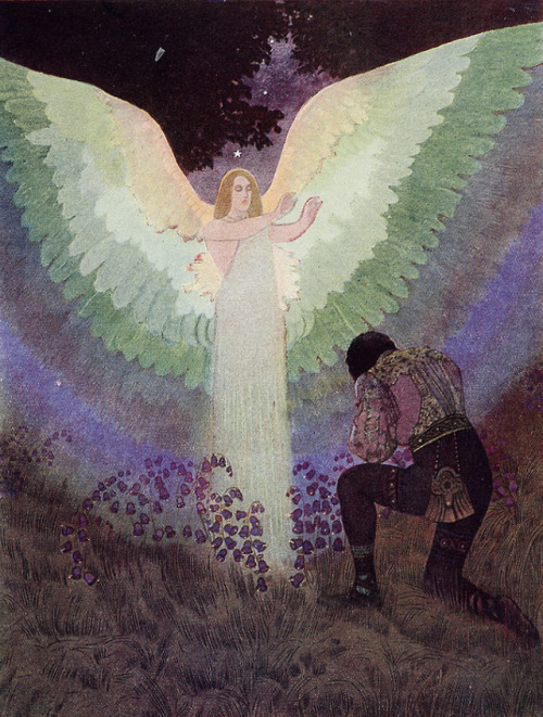 marthajefferson:  fuckyeahvintageillustration:  ‘Fairy Tales Of Božena Němcová’ illustrated by Artuš Scheiner. Source   