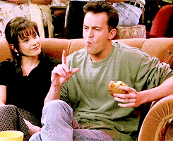 teamrkburtkaharris:  And Monica says that they weren’t that close