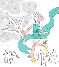 pixelpukes:  Magical Girl Pearl! 