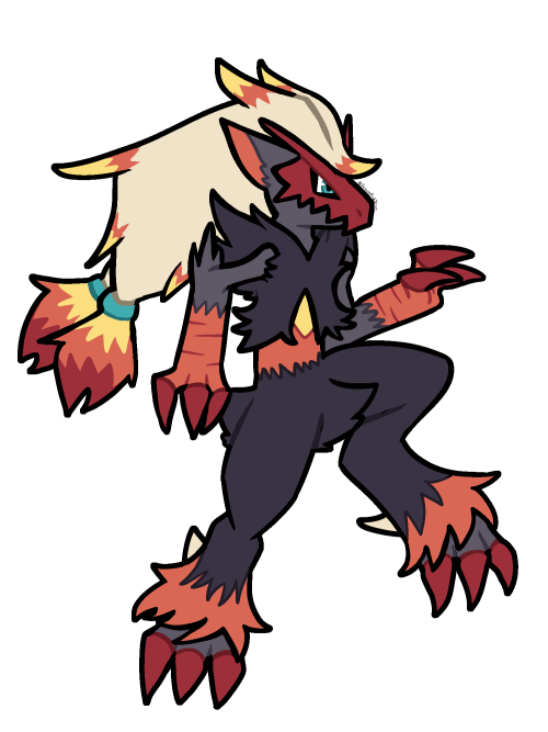 Zoruchic And Blazioark!Zorua + Torchic (+ Combusken) Fusion And Zoroark + Blaziken Fusion!