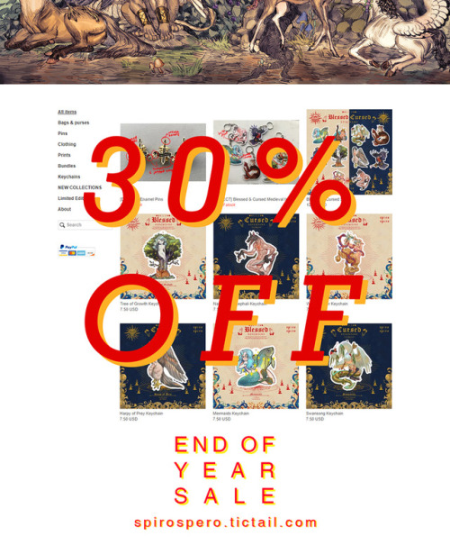 spiro-spero - Hello guys! We’re having an END OF YEAR SALE on...