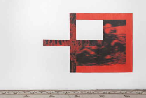 To Each His Own [Is Beautiful] (Ornament), 2019 acrylic, UV print on canvas 64.5 x 97.5 in. (Photogr