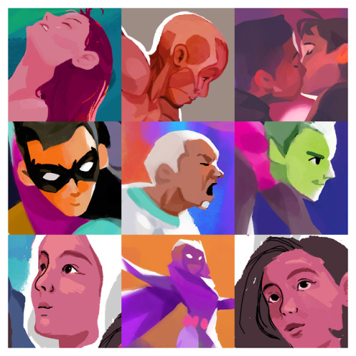 Some faces from artwork completed from 2018 till today. Follow me on Instagram and Twitter!