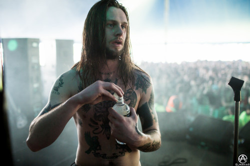 dogsgetputdown:  Lawrence Taylor - While She SleepsPhoto credit to Adam Elmakias  Easily one of the nicest guys I’ve ever met. 