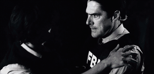 IMAGINE
Reid hugging hotch after he saved your life from an unsub.