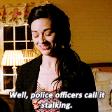 if you never saw the episode you would think allison was being sassy in the second
